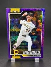 Topps 2026 Series 1 Bubba Chandler Pirates NUMBERED /250 PURPLE Rookie Card #283