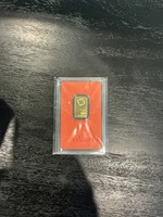 5g 24k 9999 Fine Gold Bar | Valcambi Suisse | Tested Gold