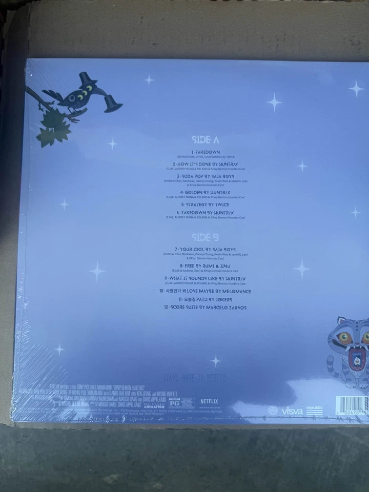 KPop Demon Hunters LE PICTURE DISC Soundtrack from the Netflix Film Photocards - Image 3 of 3