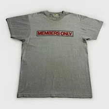 Vintage 80s 90s Members Only Bootleg T Shirt Screen Stars USA Single Stitch