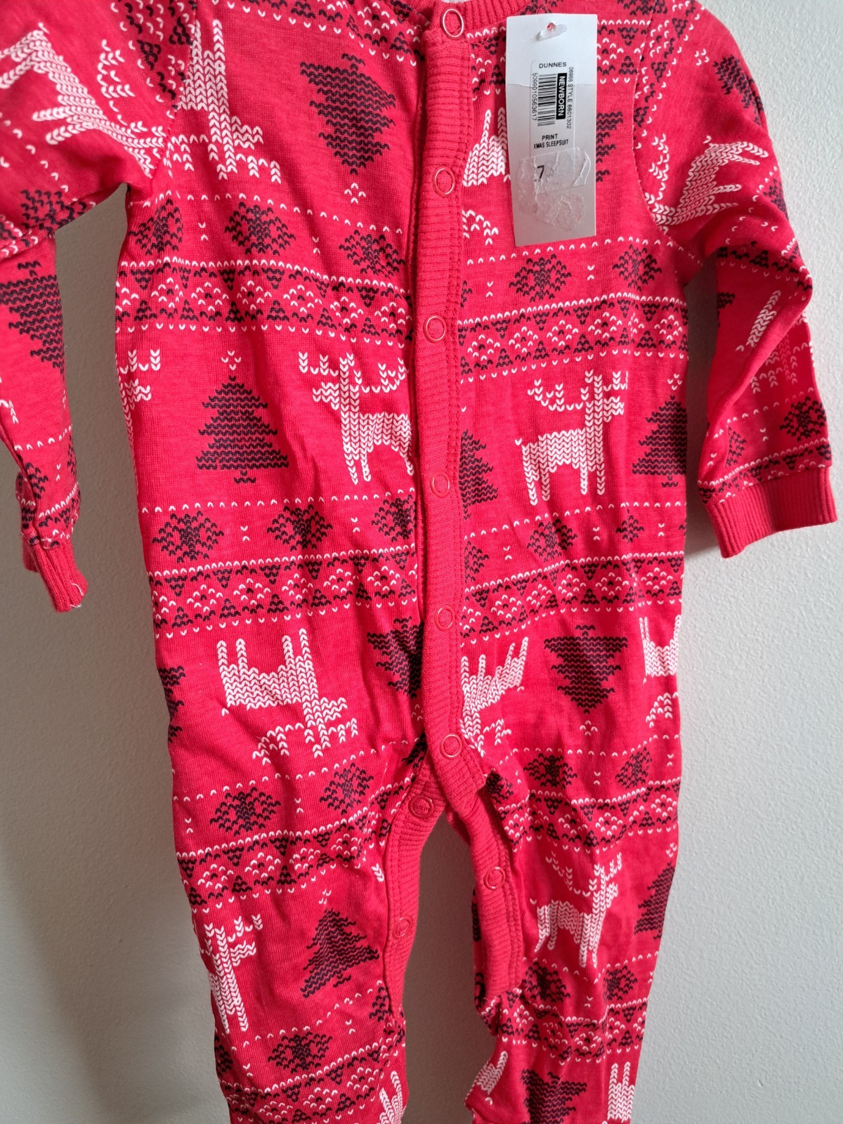 Sleepsuit Baby First Christmas All In One Pyjamas Romper Newborn - Present Gift image 3