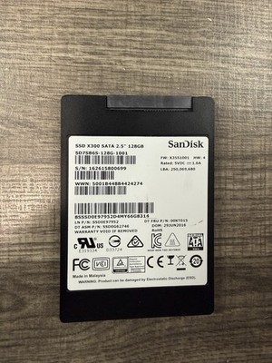 SanDisk X300 128GB 2.5'' Internal Solid State Drive SSD SD7SB6S-128G-1001