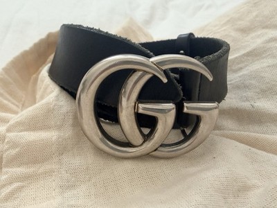 GUCCI ブラック ベルト GGロゴ 75/30 s-l400.jpg