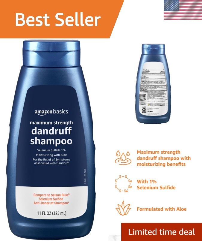 11 Fl Oz Aloe Vera Dandruff Shampoo - Maximum Strength with 1% Selenium  Sulfide | eBay