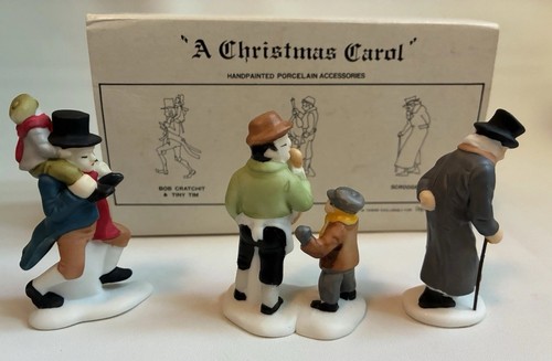 Heritage Village Dept 56 Lot 4 sets Figurines Dickens Christmas Carol Fezziwegs - Picture 11 of 13