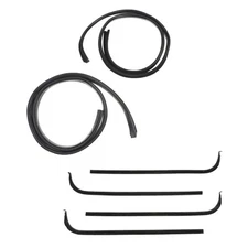 6 piece Window Sweep & Run Channel Weatherstrip Kit for 67-70 Ford Pickup Truck