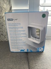 Sure Petcare DualScan Microchip Cat Flap DIRTY Pre-Owned Includes Parts as Shown