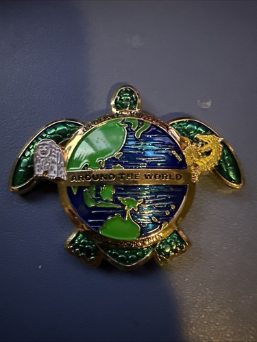 Navy USS OLYMPIA SSN 717 Around World Turtle Non Chief Cpo Coin