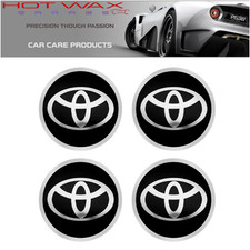 Black Sliver 56mm Wheel Center Cap Decal Sticker For Toyota Camry Corolla Celica Black Sliver 56mm Wheel Center Cap Decal Sticker For Toyota Camry Corolla Celica