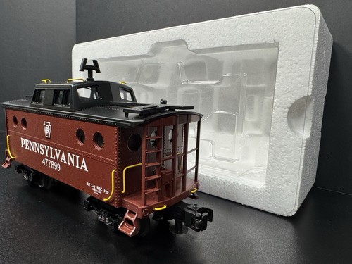 MTH RailKing Pennsylvania PRR N5c caboose #477899 EX - Picture 3 of 9