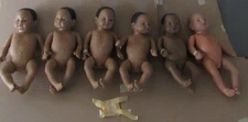 Lot of 6 Realityworks RealCare Baby 2 Plus (2 Females, 4 Males) (Untested)