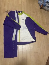 Vtg Womens 90s Nike purple tracksuit  Size XL  Small Stain Flaw