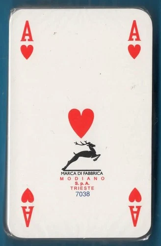 Playing Cards Carte da Gioco Collezionabili Gadget AMARO UNICUM Modiano MA0049 - Foto 3 di 4