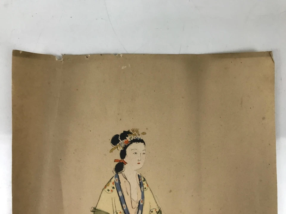 Reproducción impresa japonesa Benzaiten Siete dioses de la suerte de colección cuadrado de papel FL373 Foto 3 de 4