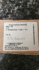 Schlage Double Cylinder Deadbolt