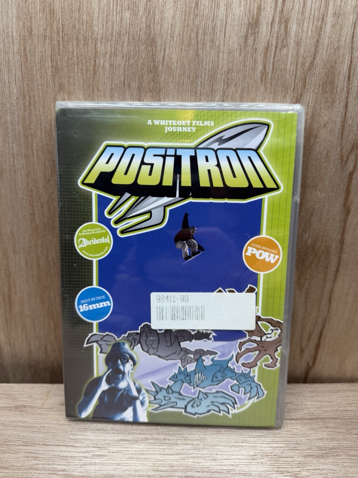 Positron Whiteout Films Journey DVD Snowboarding 16mm Chris Dufficy [All Region]