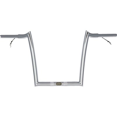 Handlebar - OEM - Pre-Wired - 12'' - Chrome PYO:OEMPW-15L-12 C
