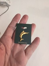 Marlin Lapel Pin - Made in USA