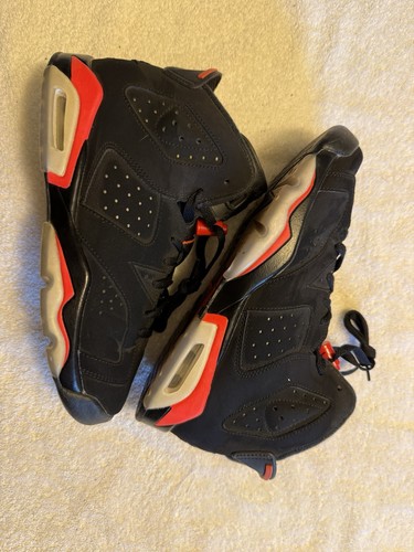 Air Jordan 6 nero infrarossi giovanile taglia 6 anni 384665-060 - Foto 2 di 7