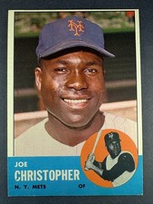 1963 Topps - Joe Christopher #217 - New York Mets - VG/EX