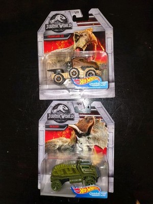Hot Wheels Jurassic World 2017 Set Of 2