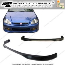 For 99-00 Honda Civic Ek Type R Ctr Front Bumper Pu Lip Ek9 Urethane