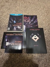 Axiom Verge Multiverse Edition Wii U W/ Extras Soundtrack Art Book Poster Making