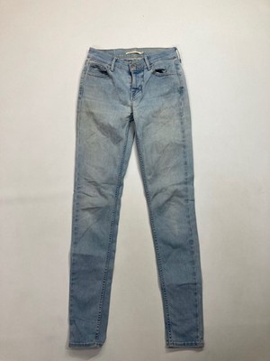 LEVI S 710 SUPER SKINNY Jeans - W26 L30 - blau - guter Zustand - Damen
