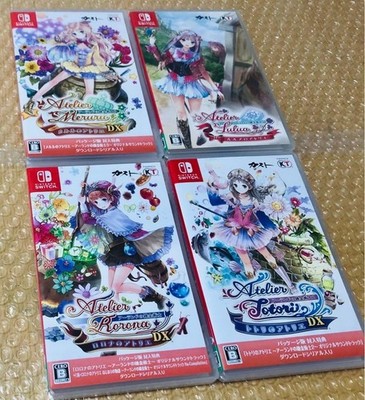 Nintendo Switch The Alchemist of Arland Atelier Rorona Totori Japan Meruru Lulua