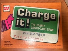 Charge It The Family Credit Card Game - Whitman Vintage 1972 Complete