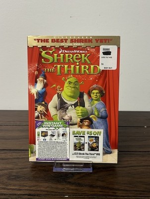 Shrek the Third (DVD 2007 Widescreen PG) Dreamworks Brand New/Factory Sealed