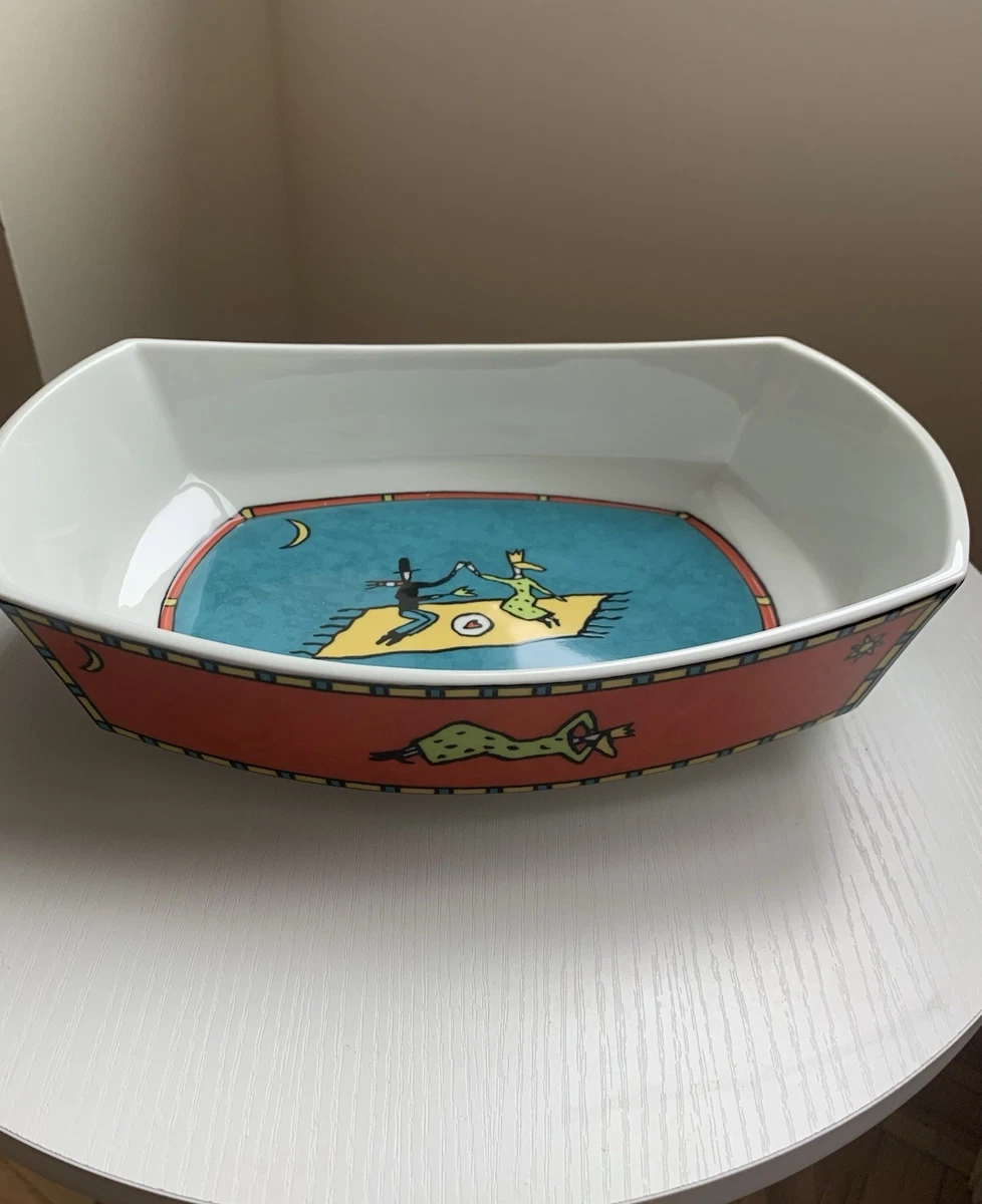 Rosenthal Flash Dorothy Hafner 特大 平皿 35 ROSENTHAL STUDIO LINE FLASH PATTERN BY DOROTHY HAFNER POP ART