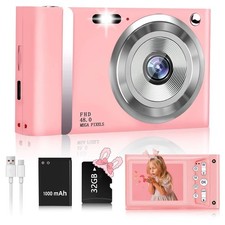 1080P Digital Camera 2.4inch Inches Autofocus Vlog Compact Camera for Kids2820