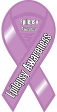 Epilepsy Awareness Prevention Ribbon Vinyl Decal Sticker Choose Size