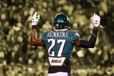 GD440 Malcolm Jenkins Philadelphia Eagles Backside 8x10 11x14 16x20 Photo