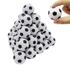 40 PCS Mini Soccer Balls Bulk 1.6 inch Foam Soccer Squeeze Balls Small Mini S...