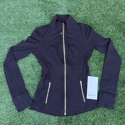 Lululemon Define Nulu Jacket Women s Size 4  Black Full Zip 