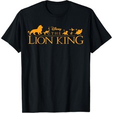 The Lion King Official Movie Logo Graphic T-Shirt