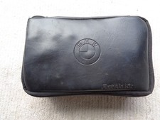 Bmw First Aid Kit In Black Zipper Bag Case With Contents
