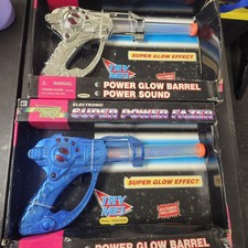 1996 POWER GEAR Super FAZER MIB Phaser Toy Gun Red Lights SciFi SRM Cosplay MIP