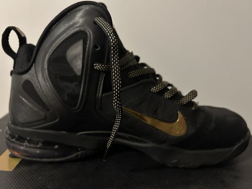 Nike Lebron 9 P.S. Elite Black Gold Away 516958-002 Men's Size 10.5 2012 - Picture 9 of 10