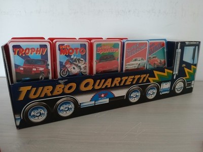 Del Negro Top Quartett Aussteller + 18 Decks Neu Versiegelt Dead Stock