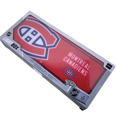 Montreal Canadiens NHL Lightbox Free Standing Wall Mountable 12 x 5 inches  SOAR