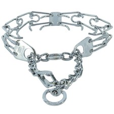 Herm Sprenger - Ultra-Plus Prong Dog Training Collar with Latch - Chrome - 3....