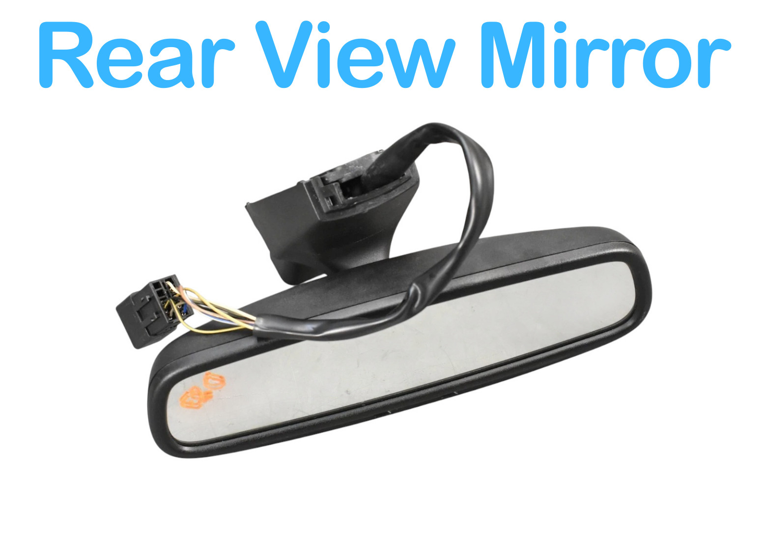 03-13 Maserati Quattroporte Front Upper Interior Rear View Mirror 67882100 Oem