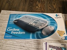 Logitech Cordless Freedom Keyboard And Mouse