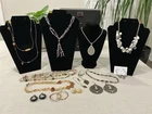 Vintage Costume Jewelry 14 pc Lot Necklaces Earrings No Reserve #6