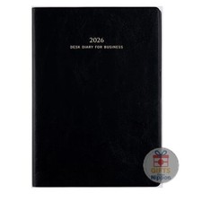 Takahashi 2026 B5 Weekly Planner Black Leather-Like Cover Business Diary New
