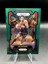 2023-24 Panini Prizm - OG Anunoby #91 Green Prizm
