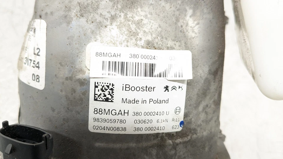 CITROEN C5 AIRCROSS BRAKE SERVO & MASTER CYLINDER 1.6 PHEV PETROL HYBRID 2020 - Image 4 of 4